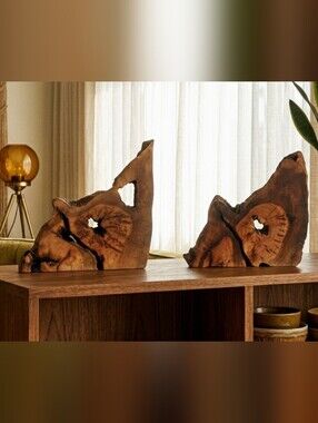 1925 Historic Fullerton Pepper Wood Sculpture Set - 400 Grit Silk Finish